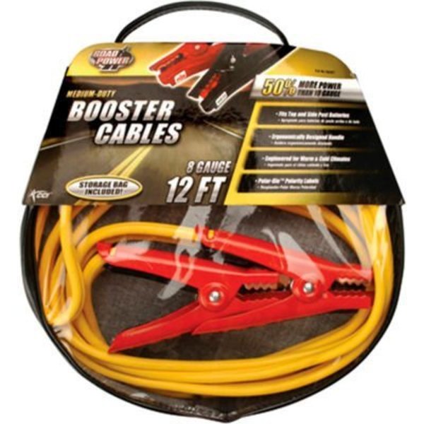 Integrated Supply Network Coleman Cable 12 Foot, 8 Gauge Jumper Cables 8467